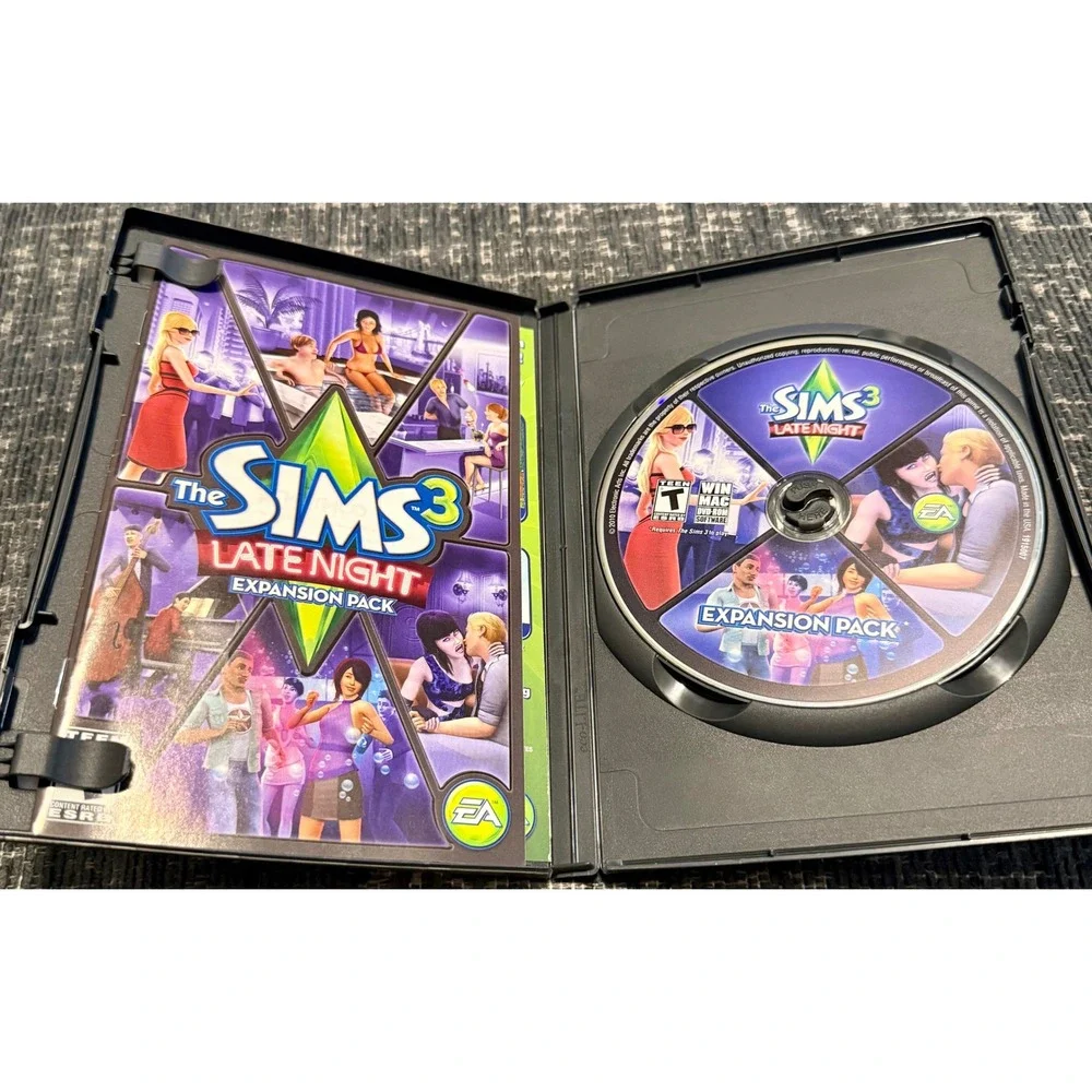 The Sims 3 Late Night Expansion Pack PC Mac DVD Vampires
